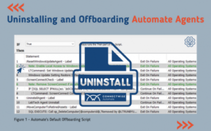Uninstalling and Offboarding Automate Agents