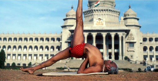 the invention of yoga