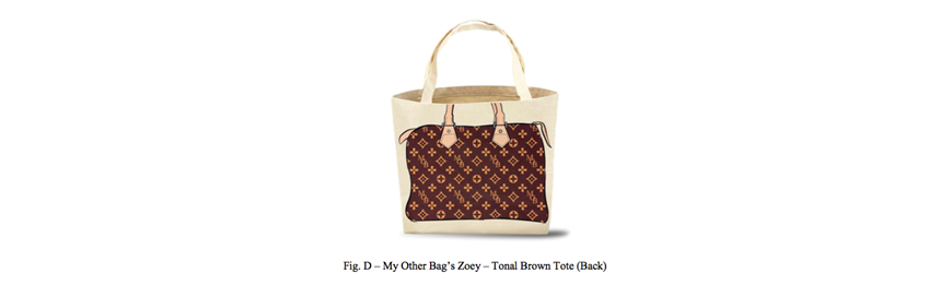 Louis Vuitton fails to see the humour - My Other Bag succeeds with