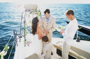 If your reception is near the water, we also offer a Sunset Sail for the newlyweds — the perfect ending to your perfect day! Sail off into the sunset as your family and friends see you off!