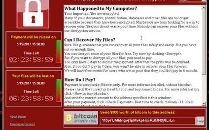 Wanna Cry Ransomware – What you need to know.
