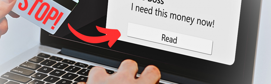 Stop! And think, before you act on that email