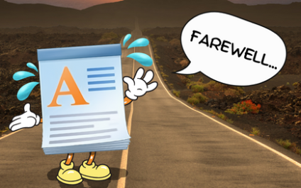 The end of an era: Goodbye WordPad